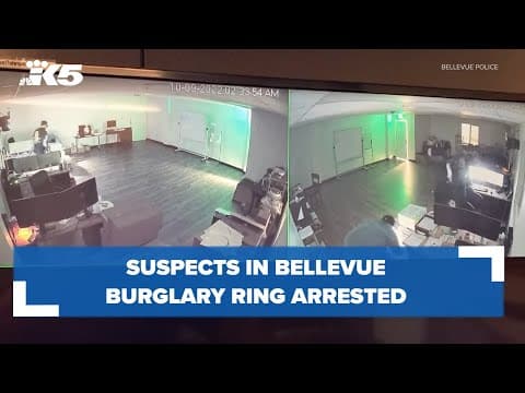 Suspects in Bellevue burglary ring arrested