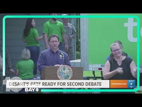 DeSantis resumes presidential campaign after Idalia