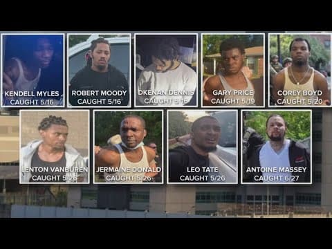 Former jail employee faces arraignment in NOLA jailbreak | 9 inmates plead not guilty in escape