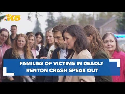 Families of victims in deadly Renton crash speak out