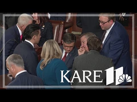 Republican Mike Johnson reelected House speaker vote after dramatic floor vote