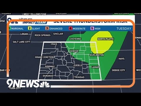 Extended weather: Cooler air and severe storms return to Denver