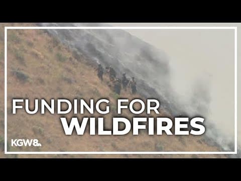 Oregon governor signs emergency wildfire funding bill