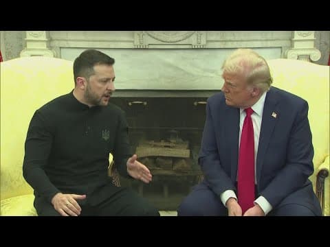 Trump hits 'pause' on US aid to Ukraine after Oval dustup, pressuring Zelenskyy on Russia talks