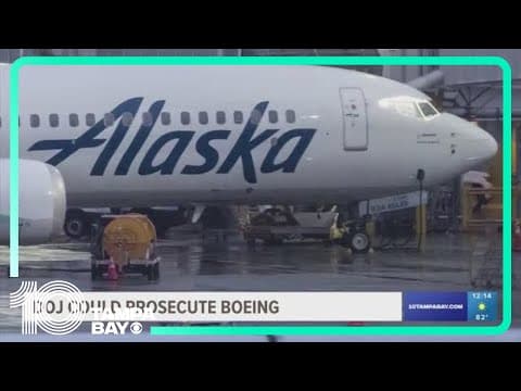 Department of Justice may prosecute Boeing over plane safety concerns