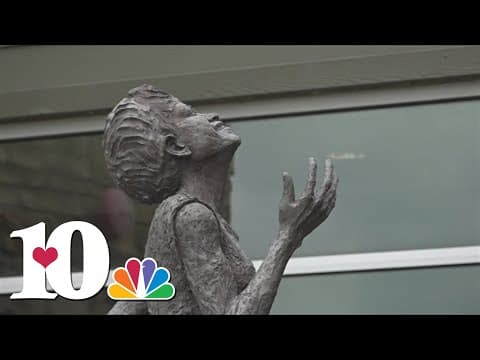 A Wilma Rudolph statue sits in Clarksville displaying her legacy