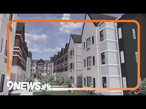 Affordable housing units under construction in Aurora