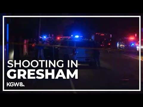 At least one person shot in Gresham