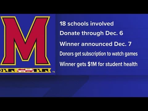 UMD competes with other Big Ten schools in blood drive