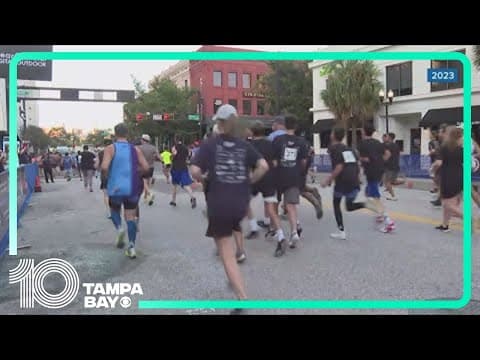 Tampa Police Department holding annual memorial run after postponement from hurricanes