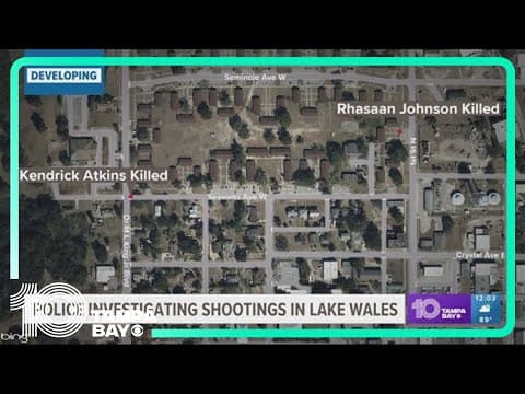 2 Lake Wales men killed in separate but related shootings, police say