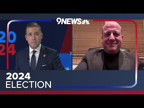 Gov. Polis talks about 2024 election