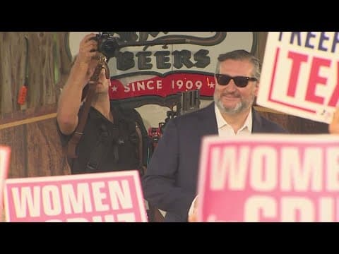 Texas candidates for Senate hit the campaign trail, Cruz and Allred hold large rallies