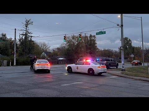 Pedestrian struck by car on Indy's southeast side