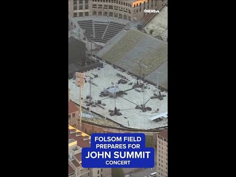Folsom Field prepares for John Summit concert