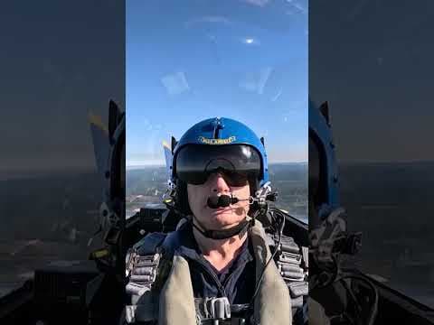 UW professor flies with the Blue Angels