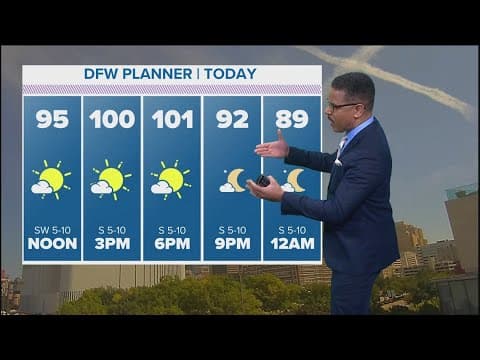 DFW weather: Latest excessive heat forecast for North Texas