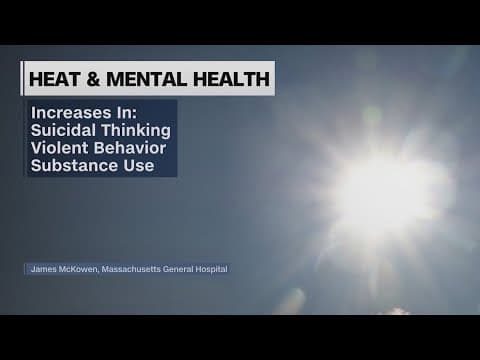 Feeling more stressed as the heat rises? Here's how to fight back