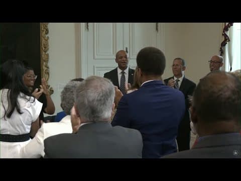 Full presser: Gov. Wes Moore announces marijuana pardons