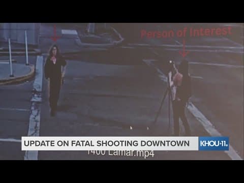 HPD gives update on deadly shooting of man in downtown Houston