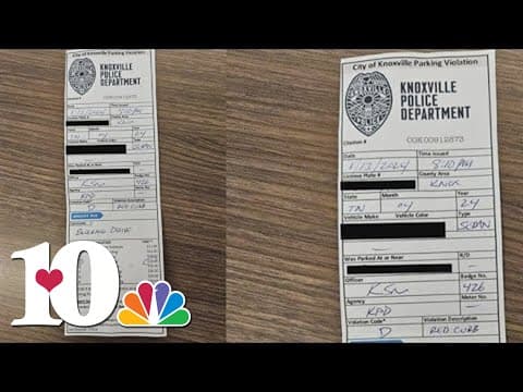 KPD: Public safety notice issued after fake parking ticket left on resident's car