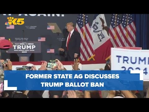 McKenna: Trump being banned from state ballot is unique, may give his campaign a boost