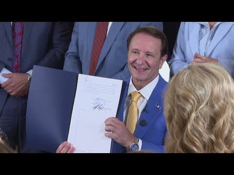 Gov. Landry signs insurance bills into law in Louisiana