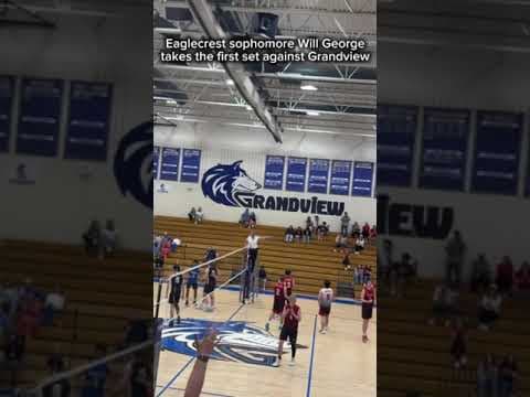 Eaglecrest sophomore calls first set