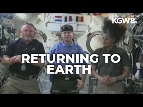 Astronauts stuck in space for 9 months set to return on March 19