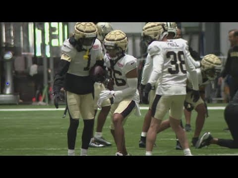 Recap of day 8 of Saints camp