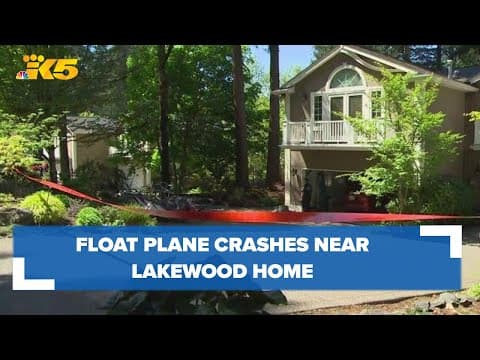 Federal investigators looking into float plane crash in Lakewood
