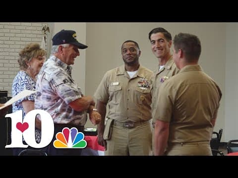 Sailors from USS Farragut visit namesake town to share stories and build relationships