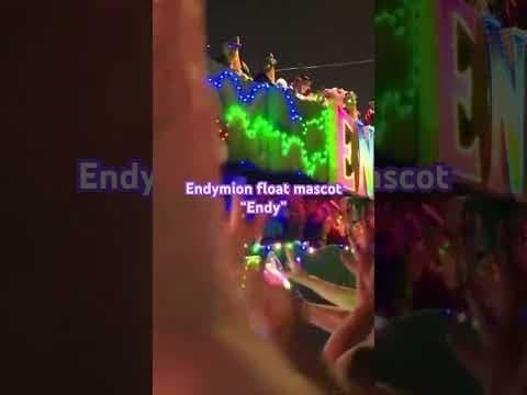 Endymion parade: Mascot float