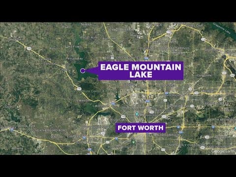 Man missing on Eagle Mountain Lake after his kids were saved by nearby boater, officials say