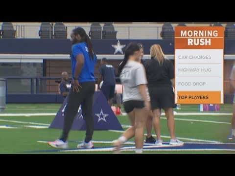 Scouts attend flag football showcase at AT&T Stadium