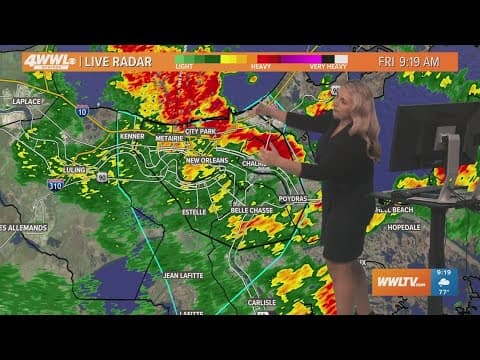 Flash Flood Warning issued for parts of the New Orleans Metro