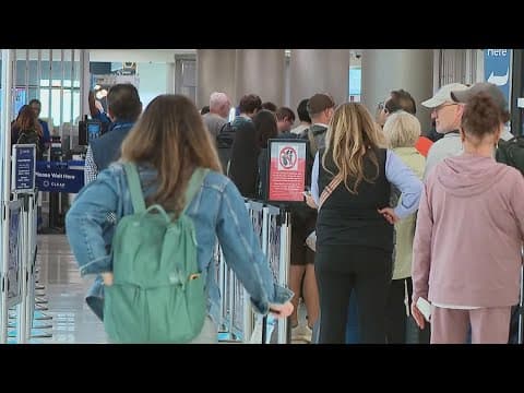 Travelers prepare to fly for Memorial Day weekend