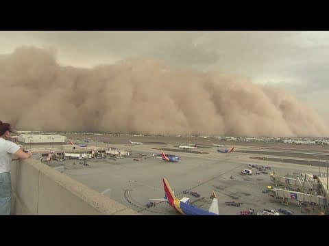 Haboob reported in Arizona, here's how they form