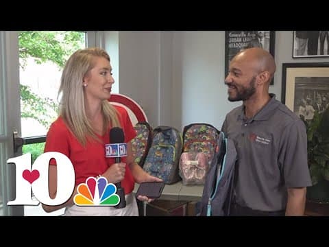 Crews prepping school supplies for 'Shoes for School' event on Saturday