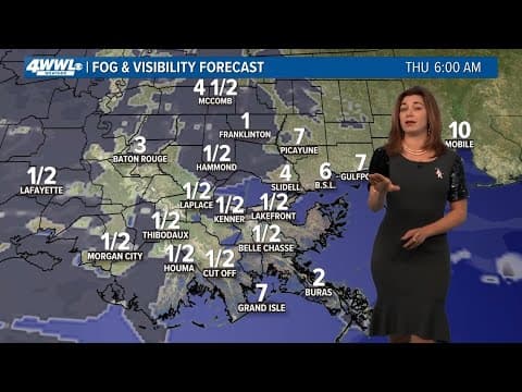 Christmas 5PM Weather: Mild temps continue, fog possible in AM