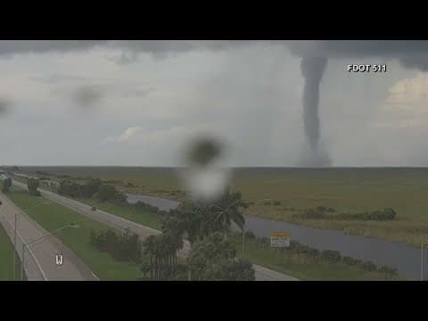 Tornadoes strike ahead of Hurricane Milton