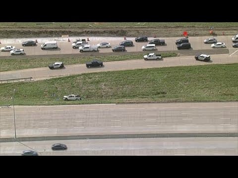 State Highway 161 southbound closed after afternoon wreck