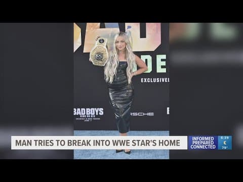 Court records: Man tries to break into WWE star's home