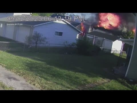 Newark house fire leaves 2 injured