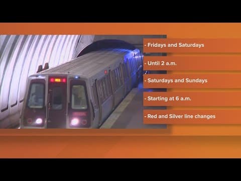 Changes coming to Metro trains, buses