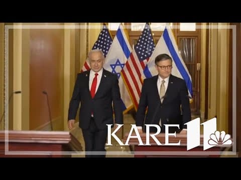 Netanyahu meets with Johnson