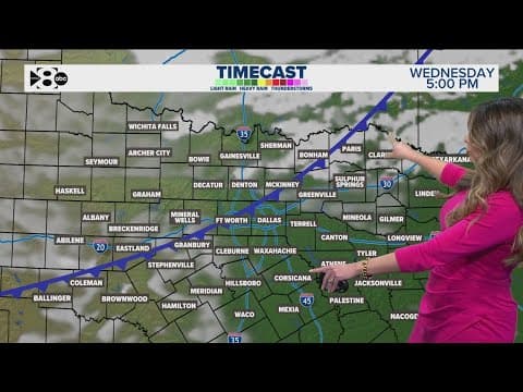 DFW Weather: Temperatures warm before rain chances return this weekend