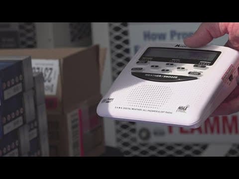 Emergency response leaders want East TN to 'tune in' to severe weather with free radios