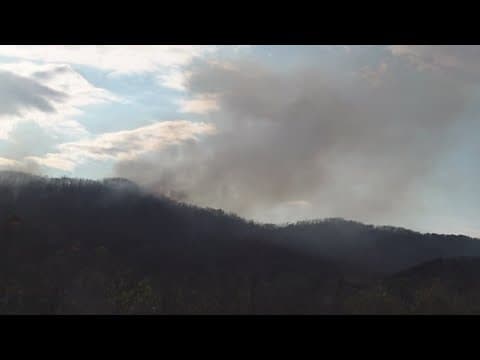 Leaders call for people take burn bans seriously while battling brush fires in East TN