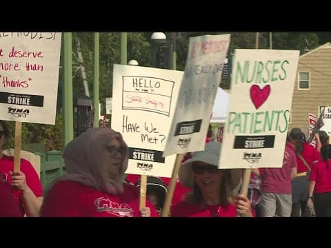Largest-ever nurses strike in MN to resume Tuesday